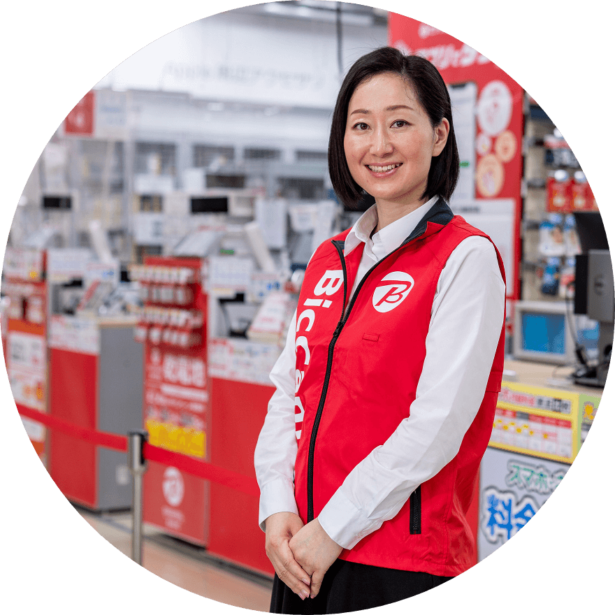 K.A.さん 40代 レジ販売スタッフ 2003年入社(アルバイト)