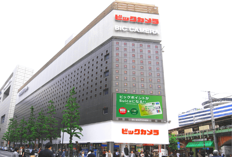 ビックカメラ店舗写真